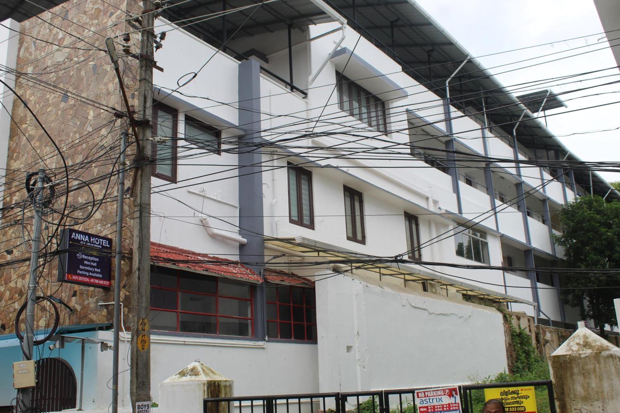 Anna Hotel Thiruvananthapuram Eksteriør billede